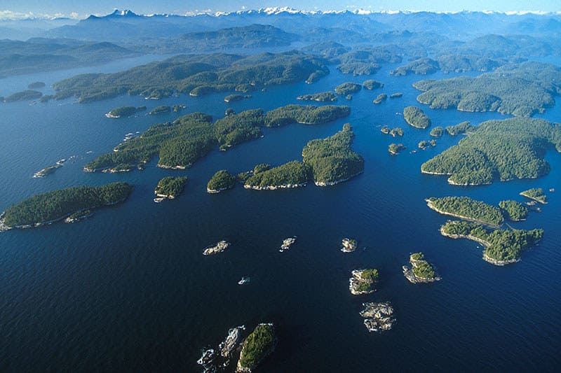 Echo Islands in Vancouver