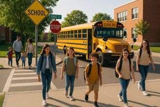 Kids going back to School